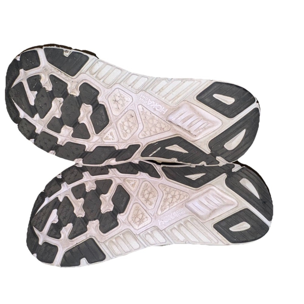 Hoka One One Arahi 5 Wide Mens Running Sneakers Size 12.5 2E Black And White - Picture 9 of 11
